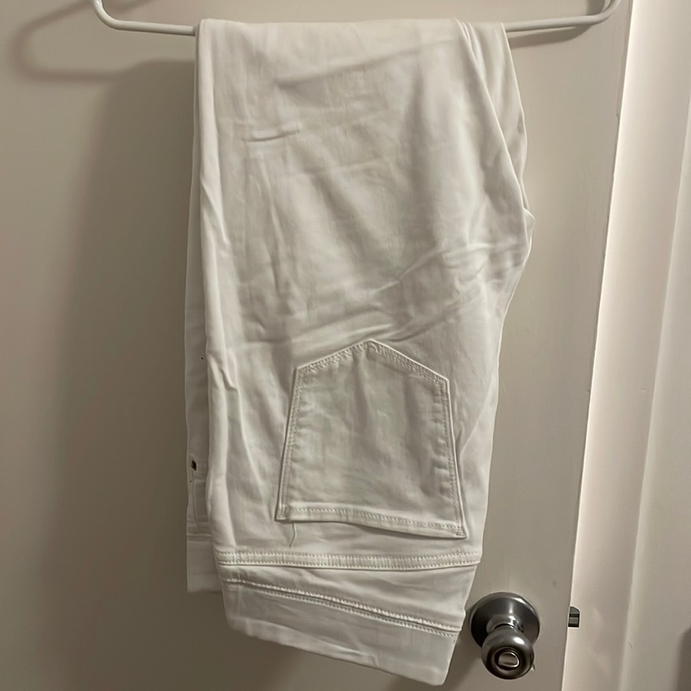Old Navy White Rockstar Jegging Jeans -14